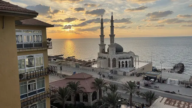 مسجد الخالدي بغزة